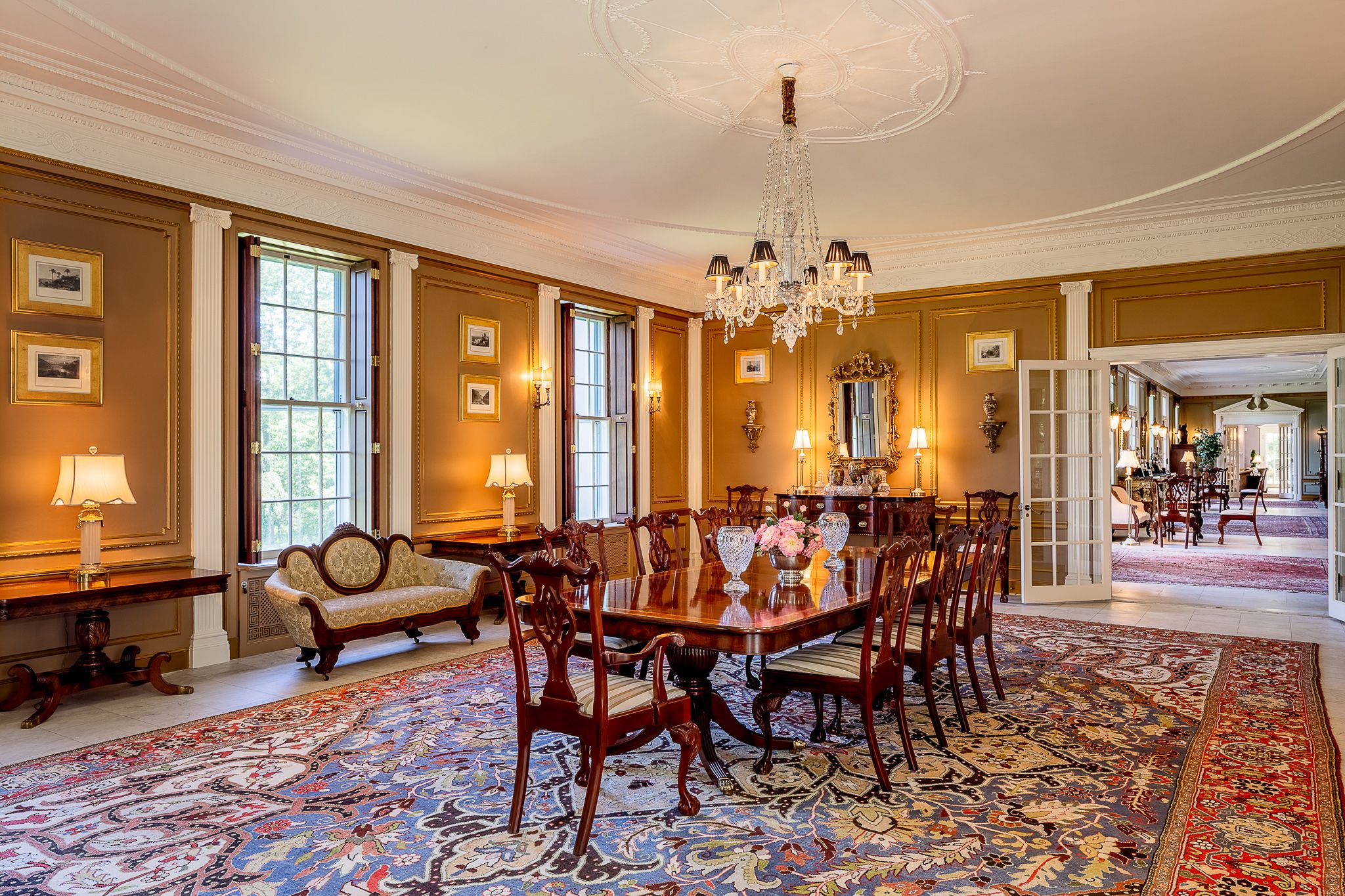 Oak Hall dinning room